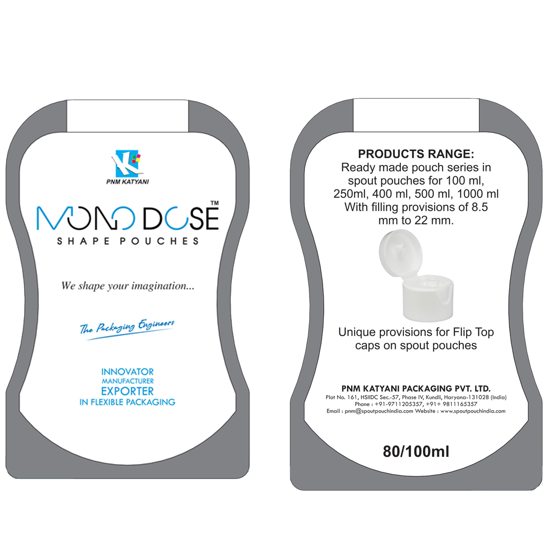 Monodose Shape Pouches 80ML